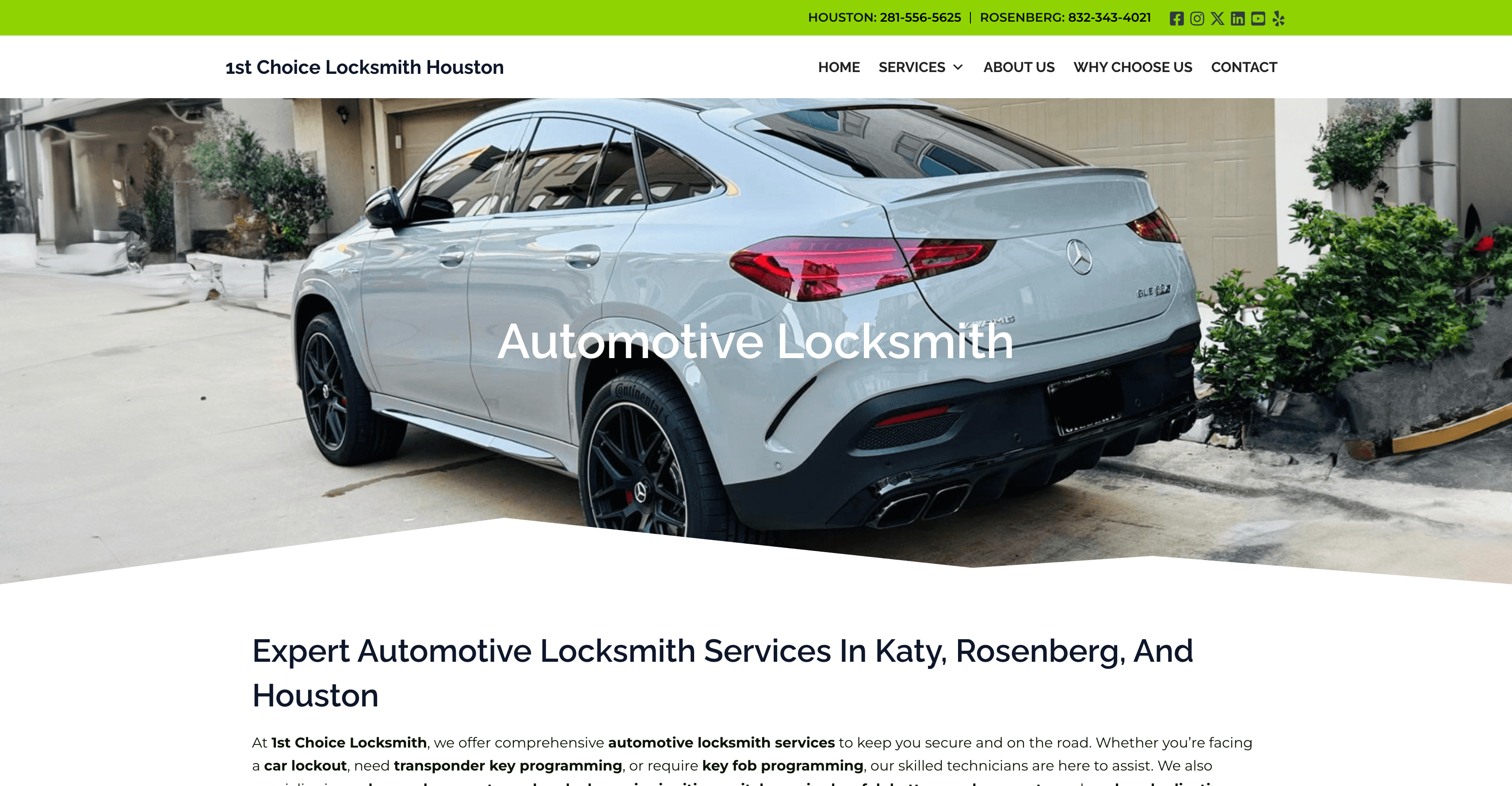 Locksmith Services Overview