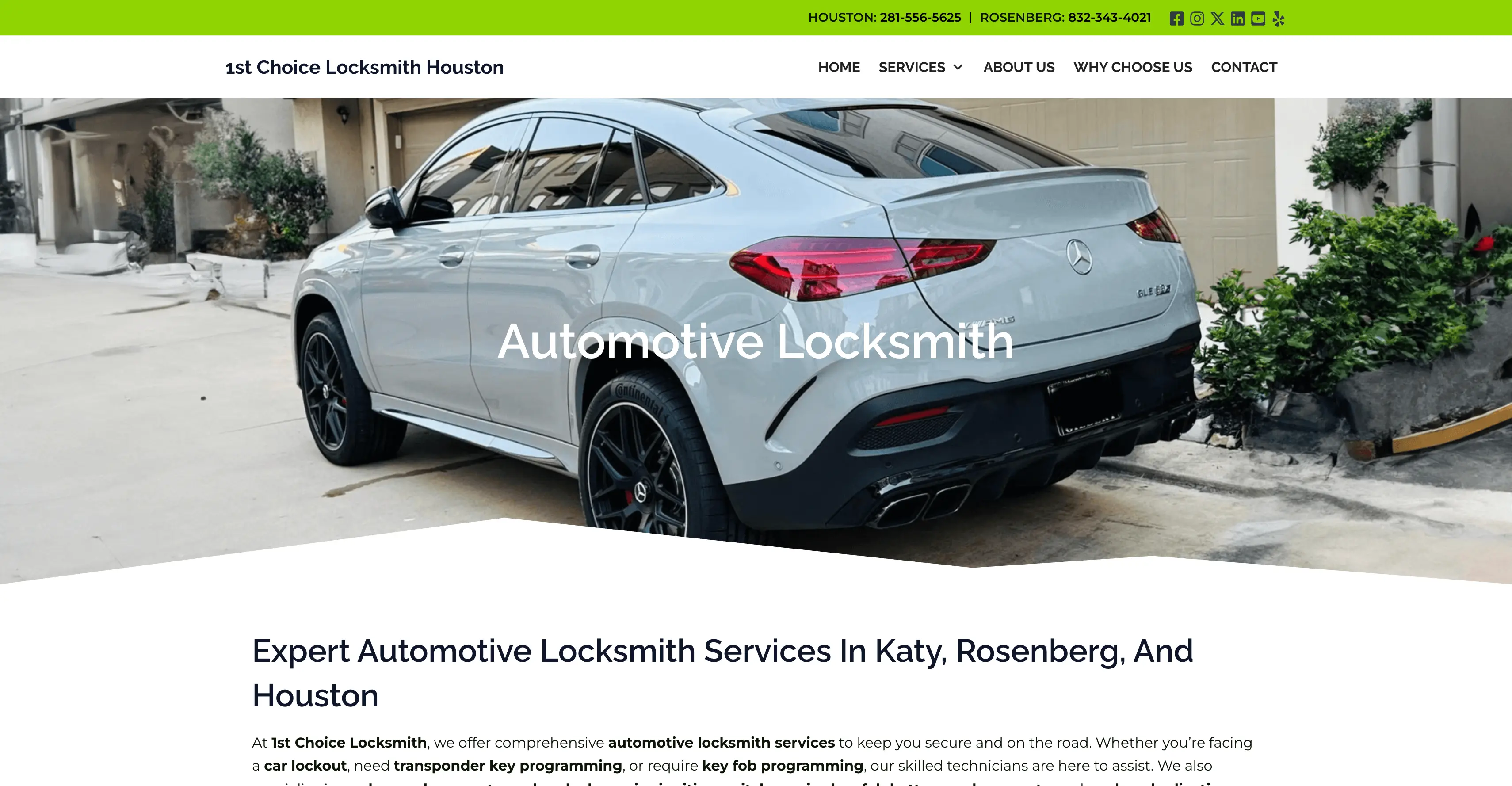 Locksmith Services Overview